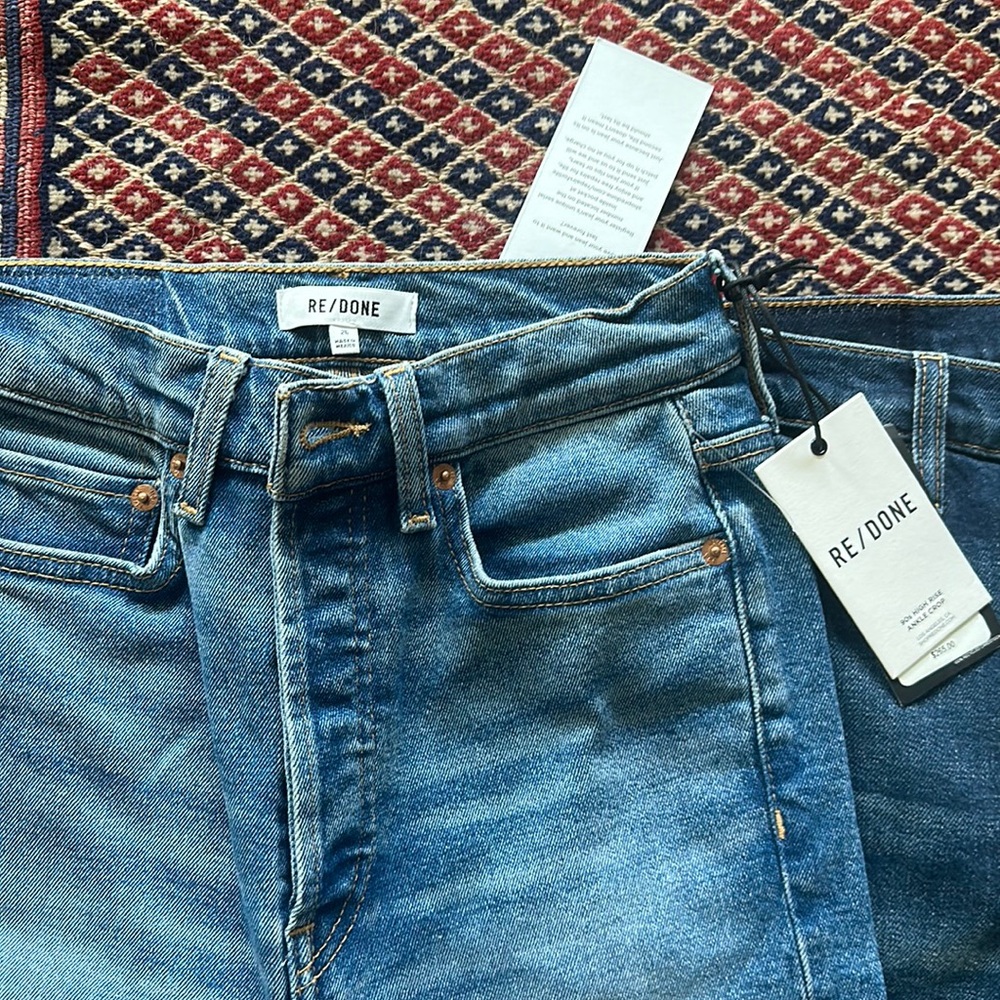90s high rise ankle crop size 26 Re/Done - Picture 3 of 7